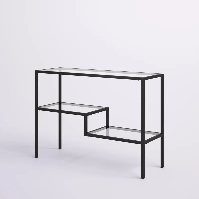 Lovett Glass Top Console Table
