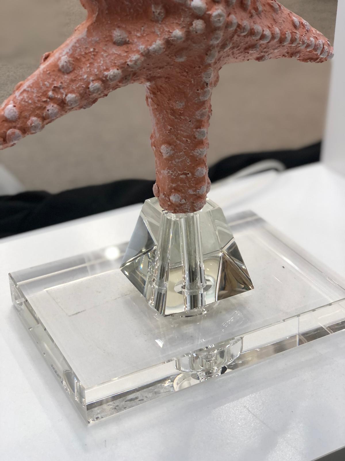 Set of Two 28" Clear Table Lamp With White Drum Shade-7