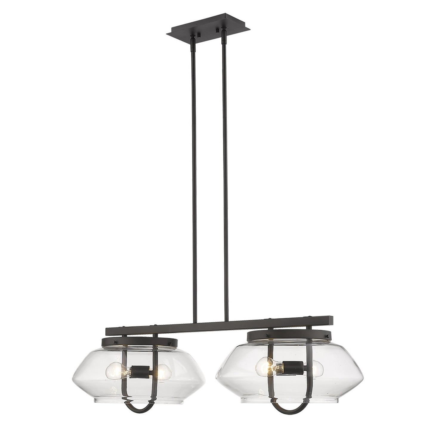 Garner 4-Light Oil-Rubbed Bronze Island Pendant-2