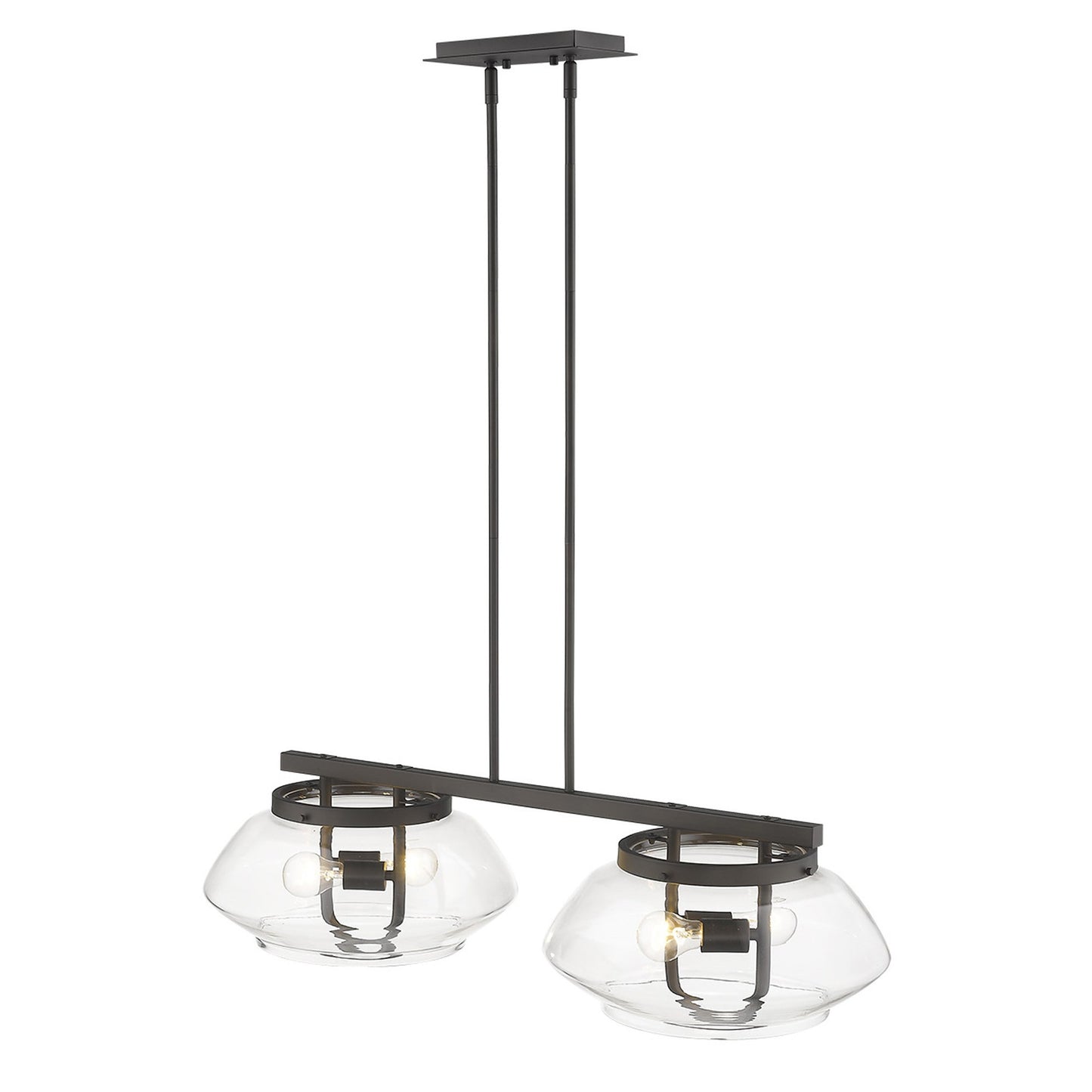 Garner 4-Light Oil-Rubbed Bronze Island Pendant-5