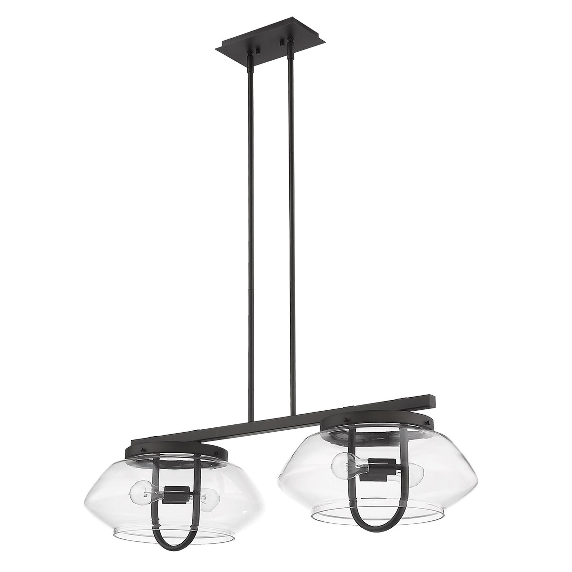 Garner 4-Light Oil-Rubbed Bronze Island Pendant-6