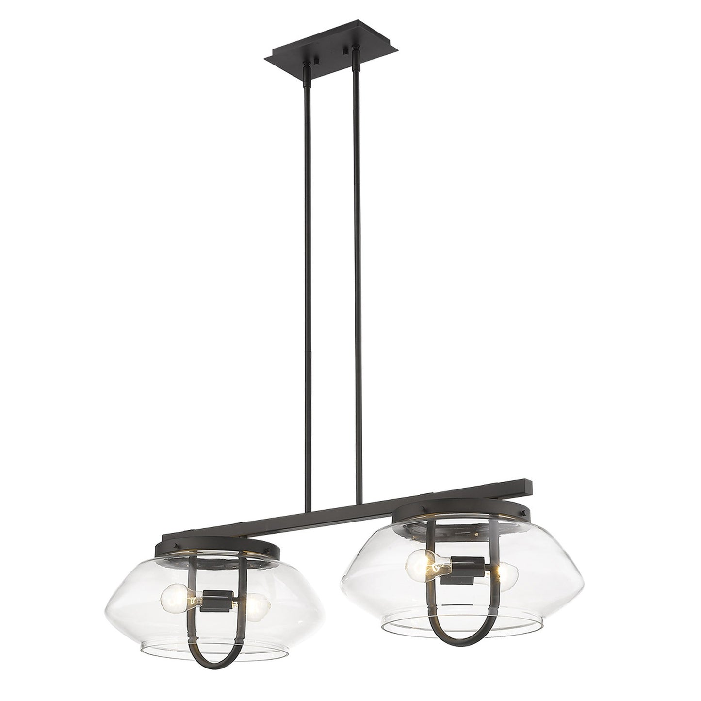 Garner 4-Light Oil-Rubbed Bronze Island Pendant-7