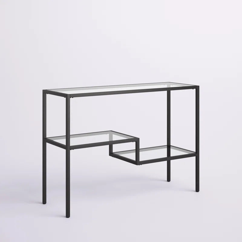 Lovett Glass Top Console Table