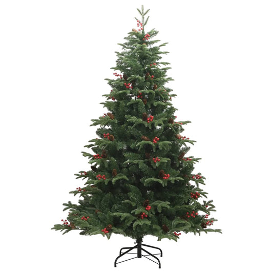 Artificial Hinged Christmas Tree 300 LEDs 82.7"