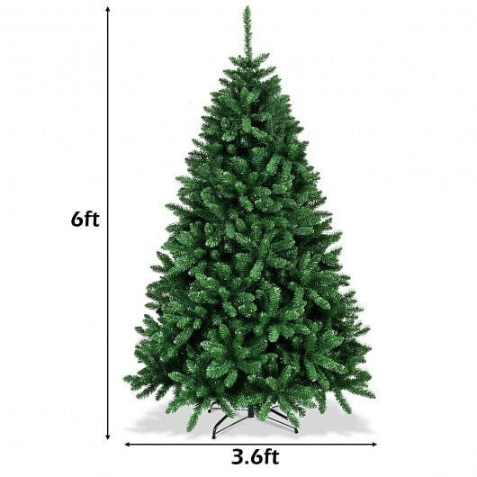 6 Feet Hinged Artificial Christmas Tree