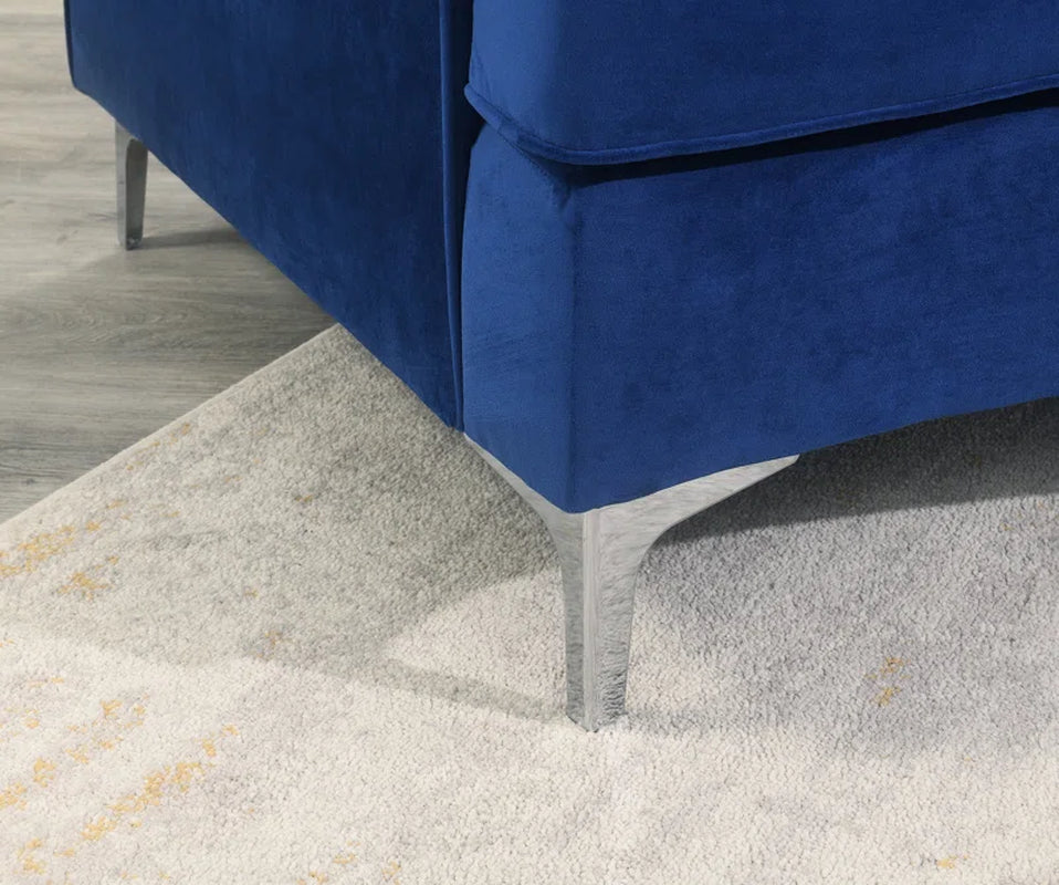 Steubenville 2 - Piece Velvet Sectional