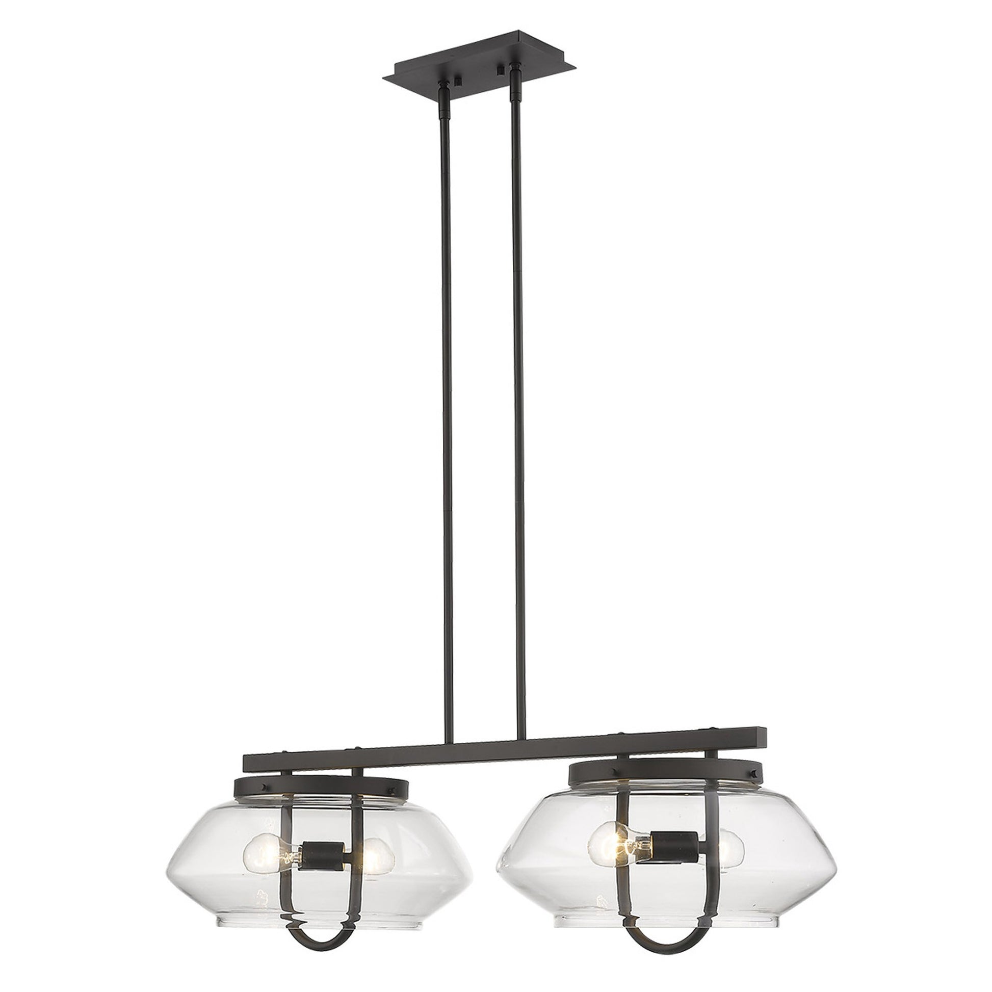 Garner 4-Light Oil-Rubbed Bronze Island Pendant-2