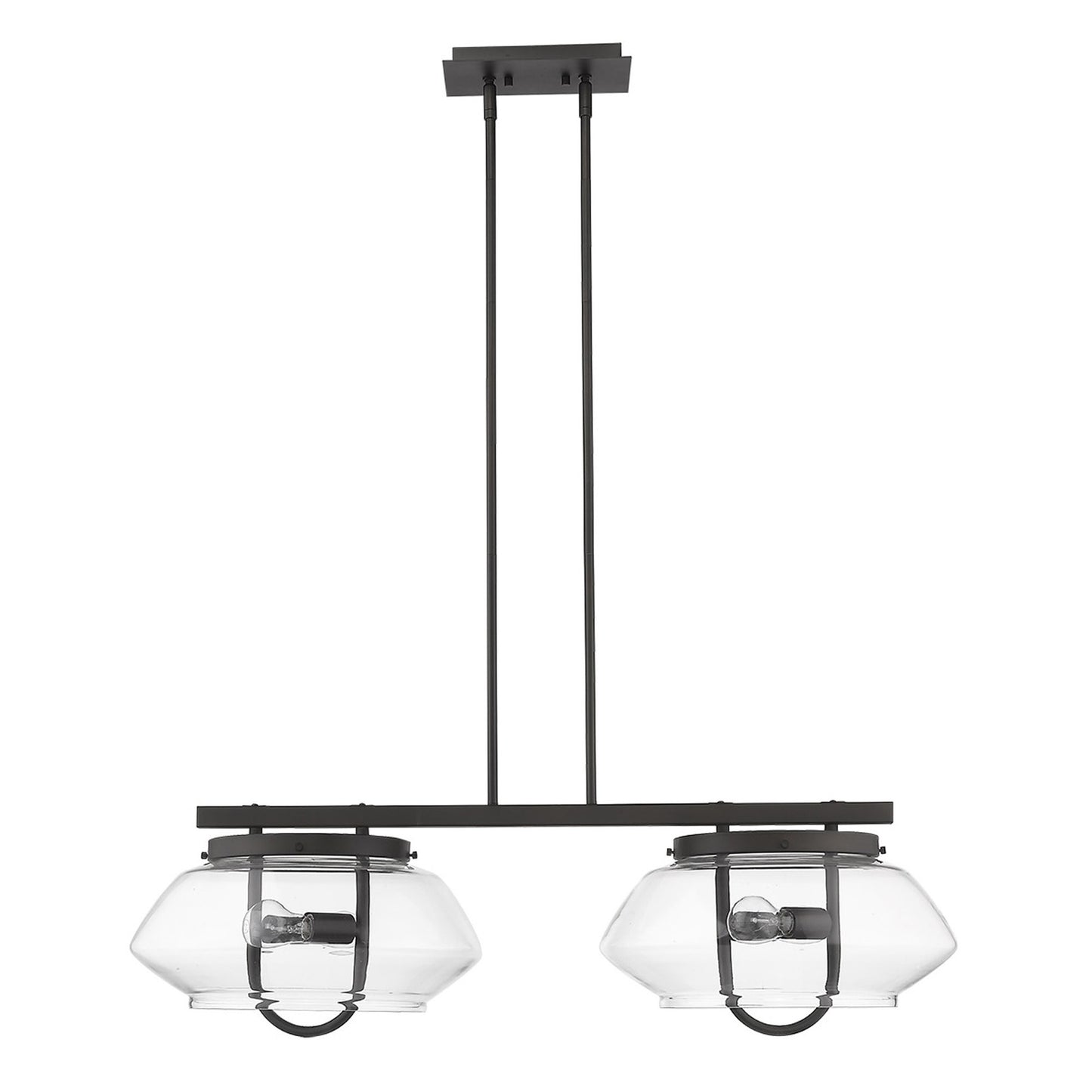 Garner 4-Light Oil-Rubbed Bronze Island Pendant-3
