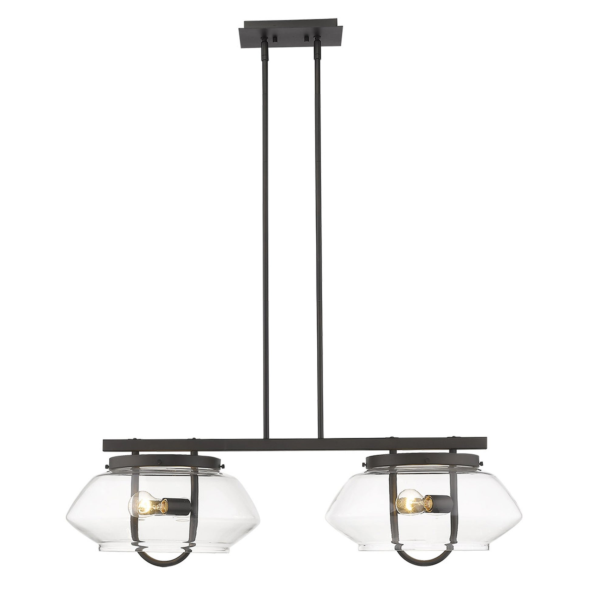 Garner 4-Light Oil-Rubbed Bronze Island Pendant-4