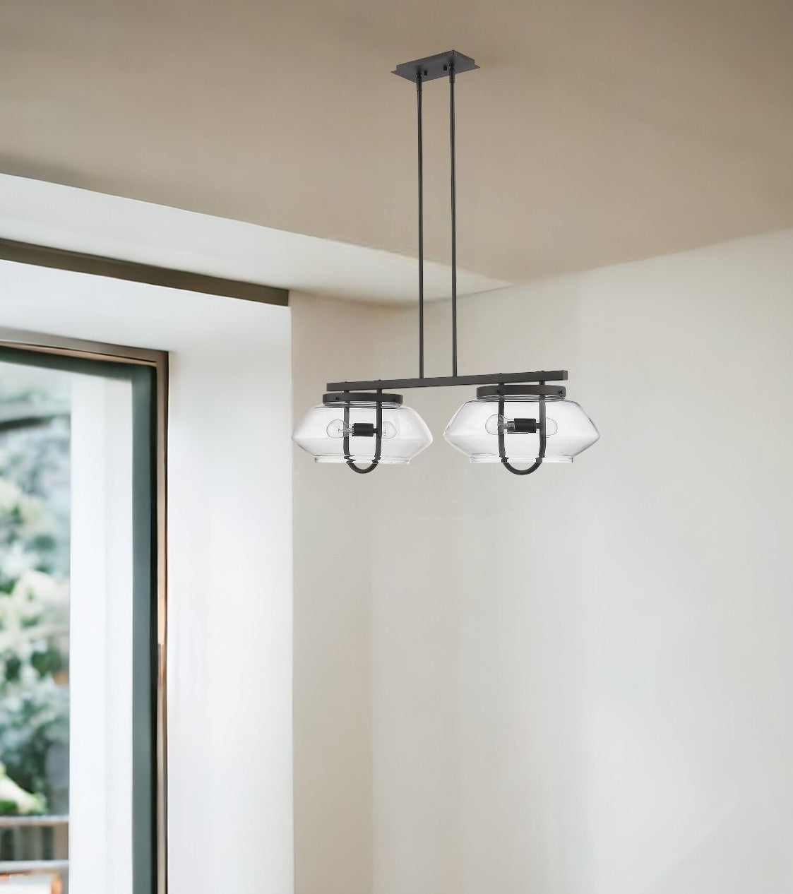 Garner 4-Light Oil-Rubbed Bronze Island Pendant-1