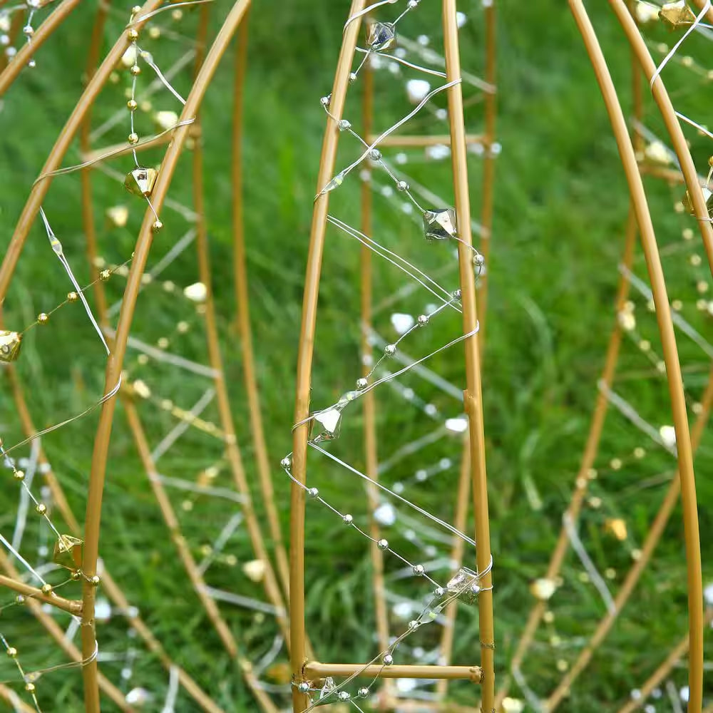 25 In. 3-Piece Outdoor Christmas Decoration Ornaments Set Pre-Lit Balls with White LED Lights