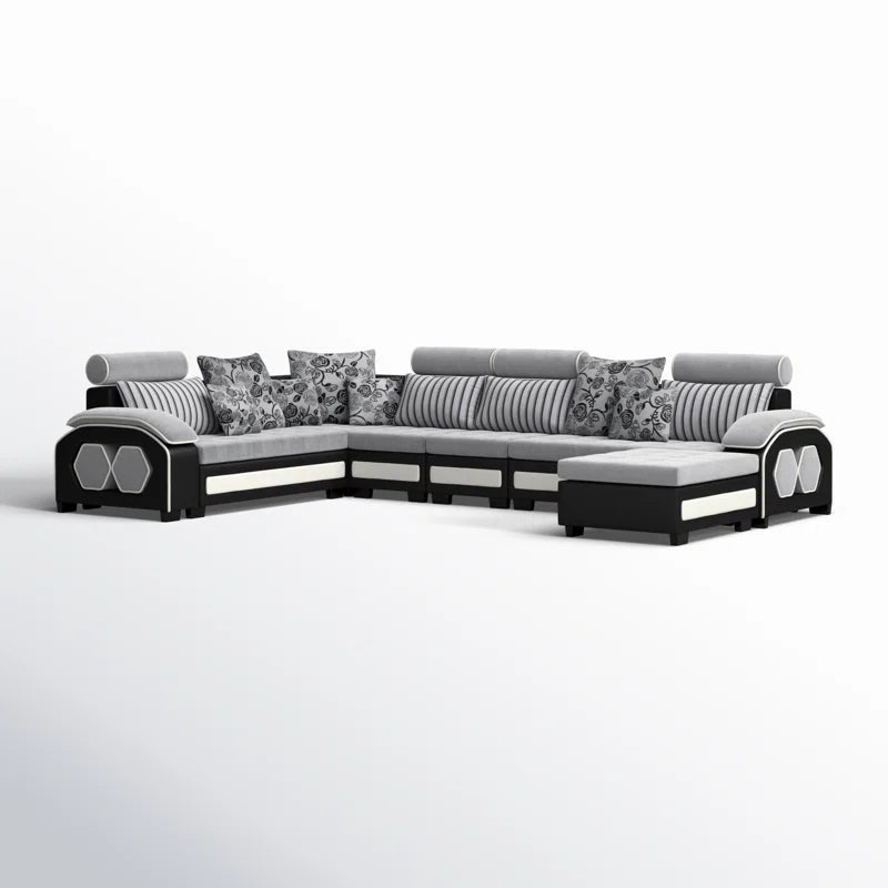 Bandler 10 - Piece Slipcovered Sectional