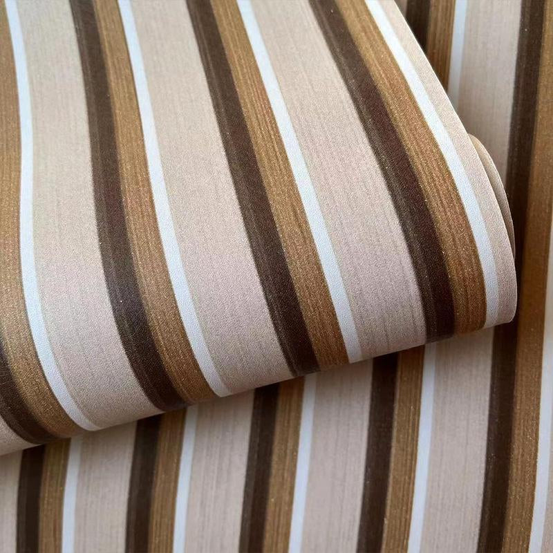 Wood Slat Pattern Wallpaper, 1 Count Self Adhesive Waterproof Wallpaper, Removable Vinyl Wall Decor for Bedroom, Living Room, Kitchen Decor