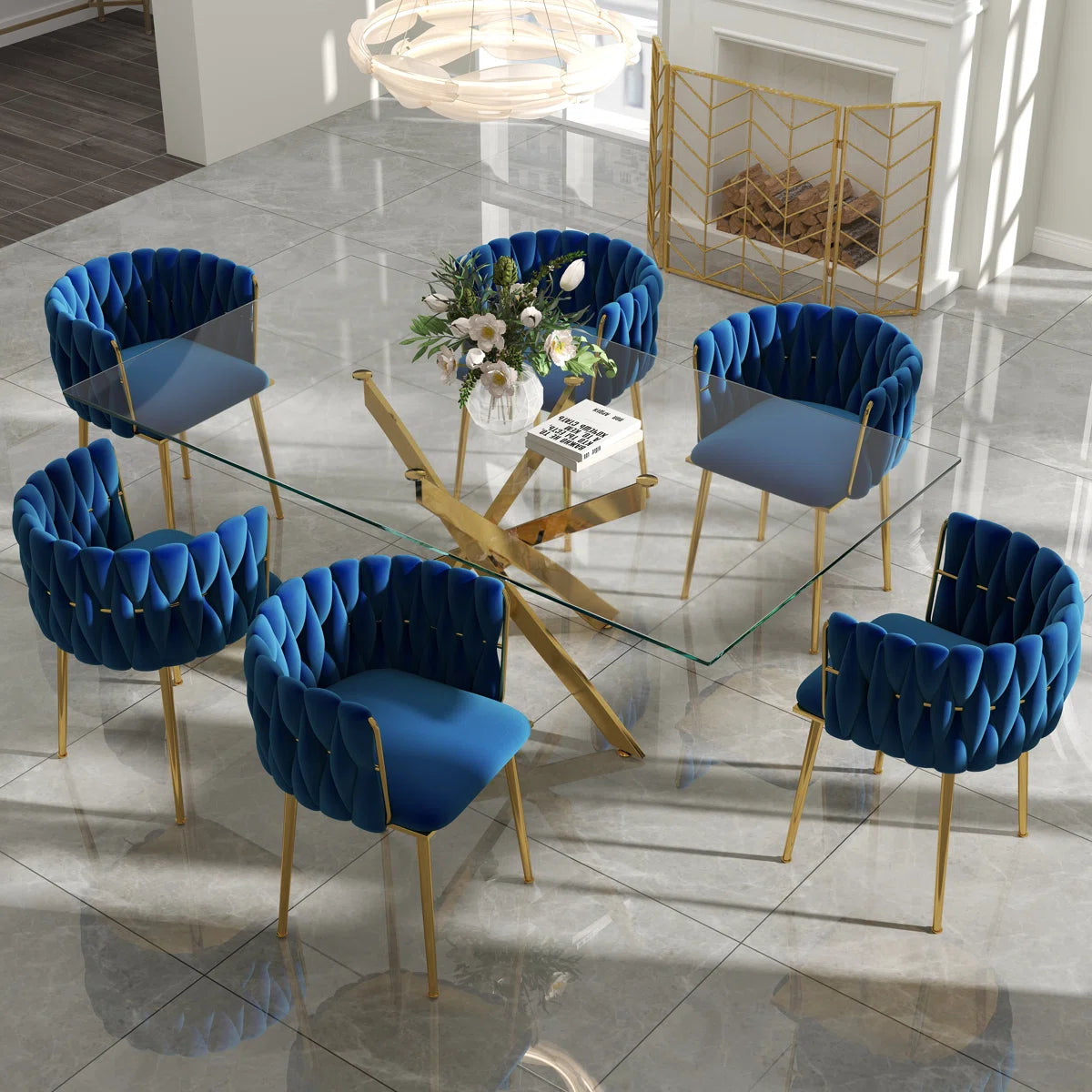 6 - Person Three Leg Dining Set