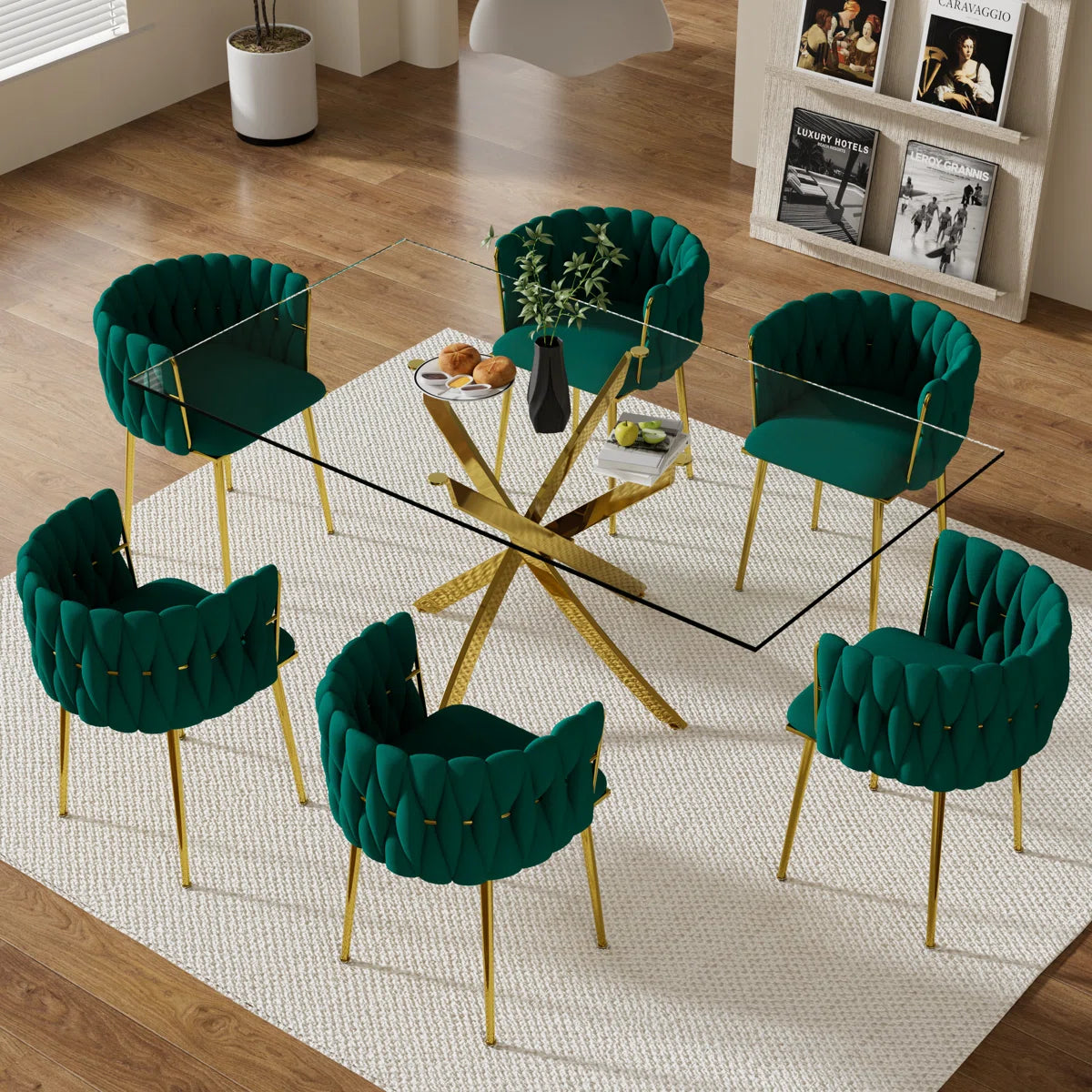 6 - Person Three Leg Dining Set