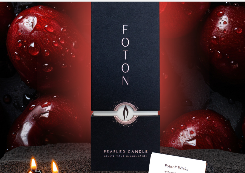 Cherry - Limited Edition Pearled Candle