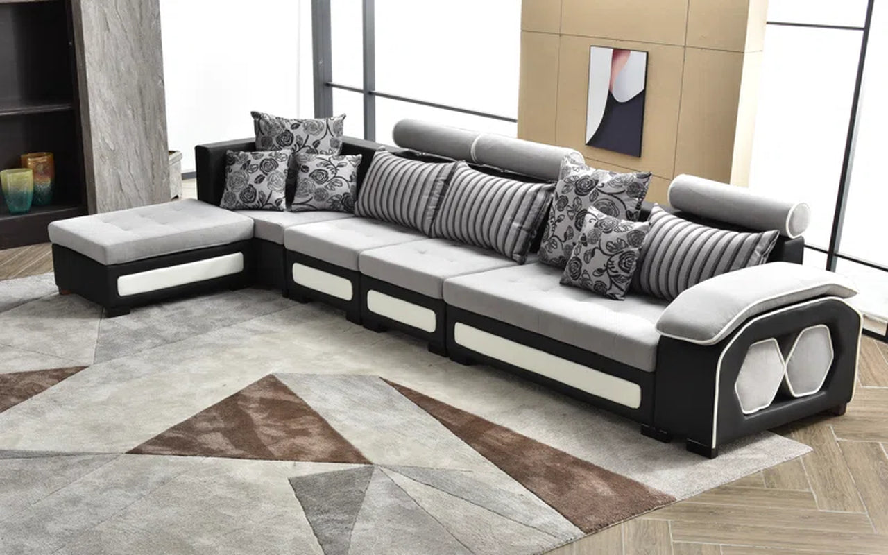 Bandler 10 - Piece Slipcovered Sectional