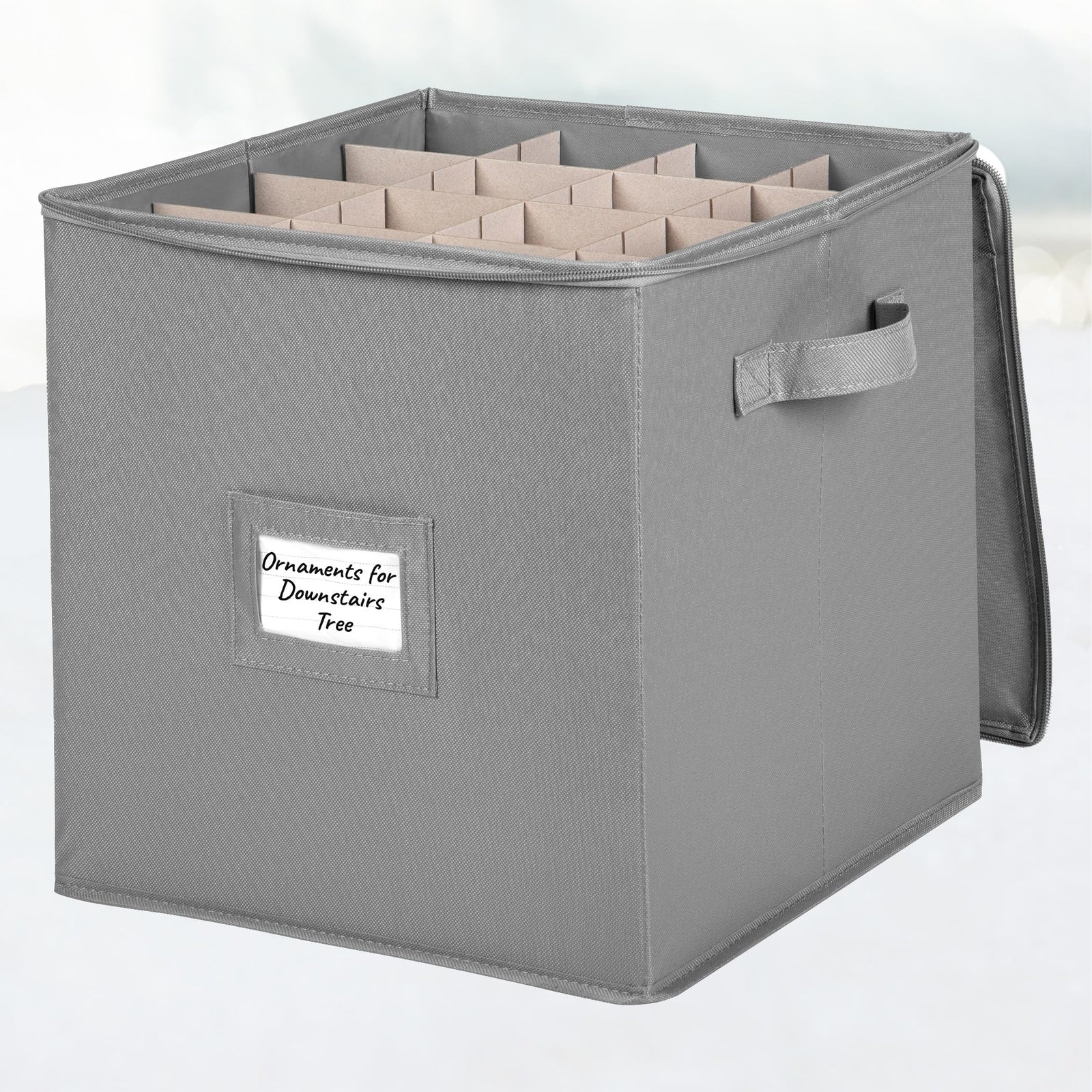 Christmas Ornament Storage Box - Christmas Decor Storage Containers That Stor...