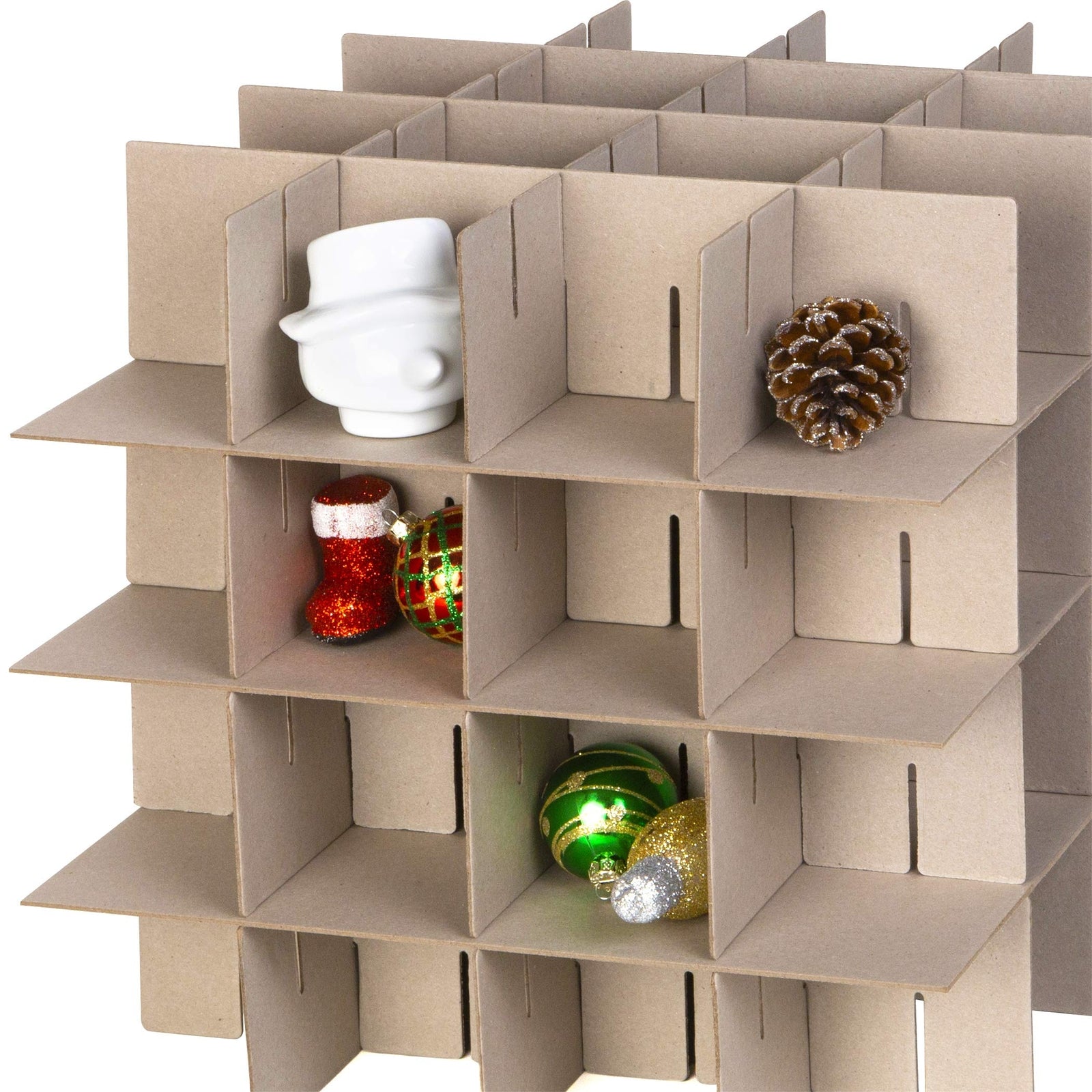 Christmas Ornament Storage Box - Christmas Decor Storage Containers That Stor...
